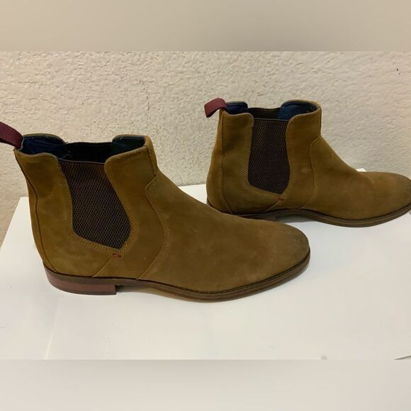 JOHNSON & MURPHY Mens Brown Goring Comfort Danby Round Toe Boots Shoes 11M - Picture 3 of 11